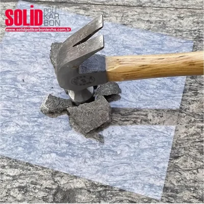 Solid Polikarbon Kırılmazlık-Sağlamlık Testi